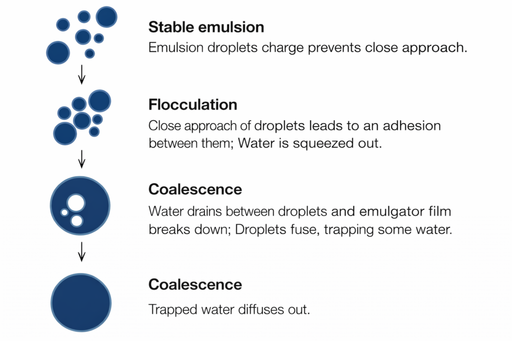 Emulsion Flocculation (Aggregation) and Coalescence